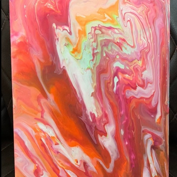 one of a kind abstract painting - Picture 1 of 4